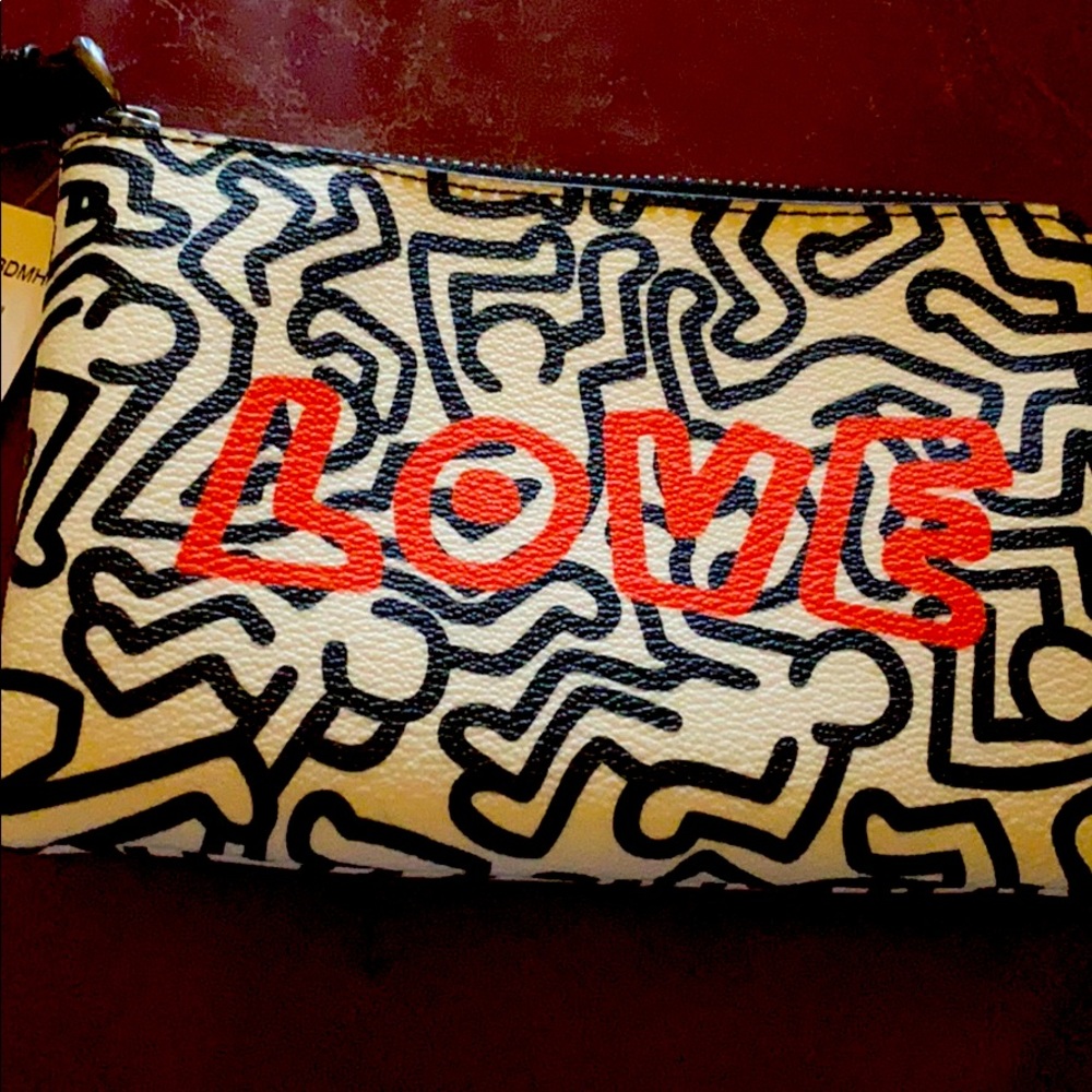 New small coach wristlet